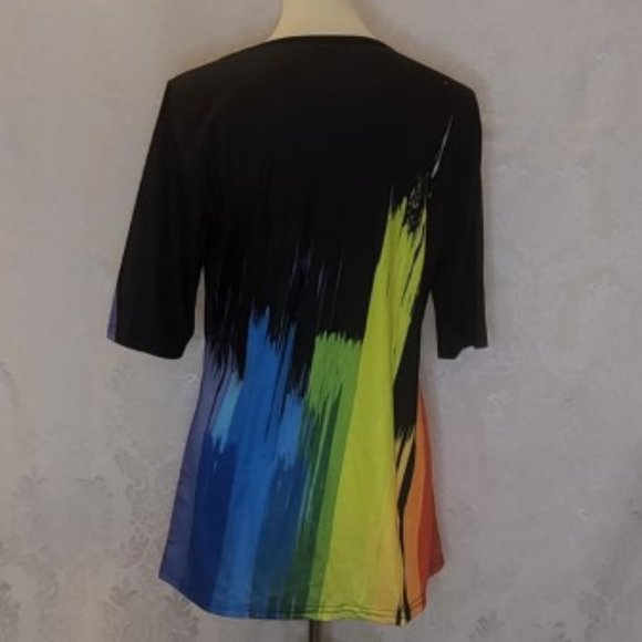 Casual Colorful Shirt NWOT - Picture 11 of 15